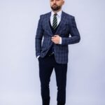 Costum Bărbați În Carouri Business & Office