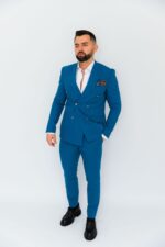 Costum Bărbați Albastru Marine  Modern & Smart Casual