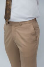 Costum Bărbați Crem Nisip - imagine 2