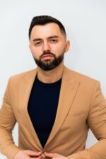 Costum Bărbați Bej Smart Casual - imagine 4