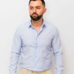 Cămașă Bărbați Albastru Bleu Bumbac