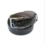 Curea Barbati Negru Lucios Din 100% Piele Naturala De Vita