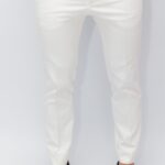 Pantaloni Barbati Chinos Albi Vara Din Bumbac Natural Santaderia