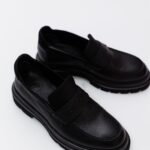 Mocasini Negru Bărbați Din Piele Naturală  Mărimi