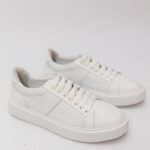 Pantofi Casual Barbati Albi Sneakers 100% Piele Naturala Flother