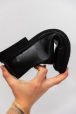 Pantofi Eleganți Bărbați Negri Mati Oxford Din 100% Piele Naturală Talpă Din Spumă - imagine 8