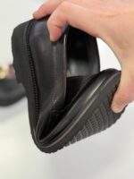 Mocasini Bărbați Loafers Negri 100% Piele Naturală - imagine 8