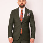 Costum Barbati Olive Prestige