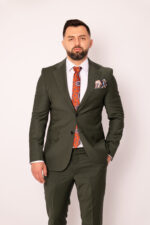 Costum Barbati Olive Prestige - imagine 3