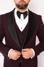 Costum Tip Smoking De Ceremonie & Nas Bordo - imagine 4