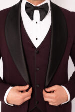 Costum Tip Smoking De Ceremonie & Nas Bordo - imagine 5