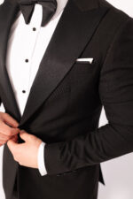 Costum Mire & Nas Negru Rever Italienesc - imagine 5